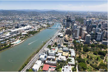 Aerial Photo Brisbane CBD QLD Aerial Photography