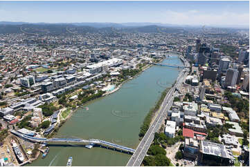 Aerial Photo Brisbane CBD QLD Aerial Photography