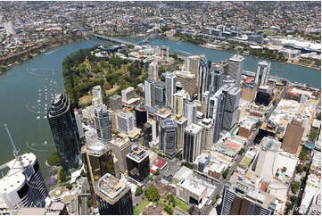 Aerial Photo Brisbane CBD QLD Aerial Photography