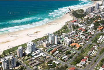 Aerial Photo Kirra Beach Coolangatta QLD Aerial Photography