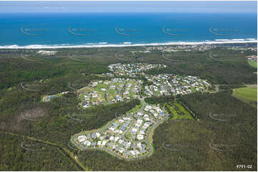 Aerial Photo Koala Beach Estate Pottsville NSW Aerial Photography