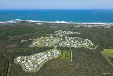 Aerial Photo Koala Beach Estate Pottsville NSW Aerial Photography