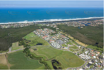 Aerial Photo Seabreeze Estate Pottsville NSW Aerial Photography