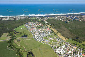 Aerial Photo Seabreeze Estate Pottsville NSW Aerial Photography