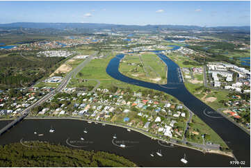 Aerial Photo Hope Island QLD Aerial Photography