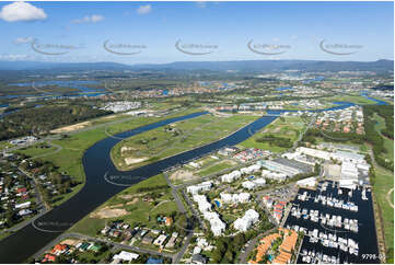 Aerial Photo Hope Island QLD Aerial Photography