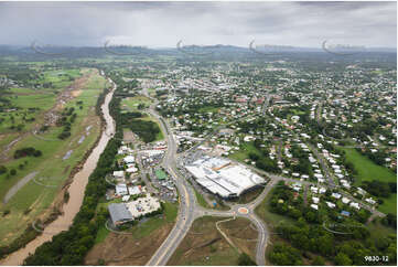 A post flood aerial photo of Gympie QLD Aerial Photography