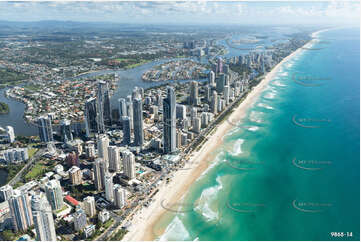 Aerial Photo Surfers Paradise QLD Aerial Photography