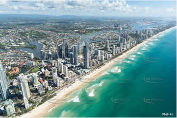 Aerial Photo Surfers Paradise QLD Aerial Photography