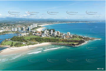 Aerial Photo Coolangatta QLD Aerial Photography