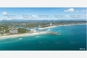 Aerial Photo Currumbin QLD Aerial Photography