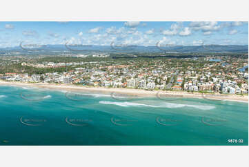 Aerial Photo Mermaid Beach QLD Aerial Photography