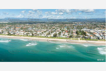 Aerial Photo Mermaid Beach QLD Aerial Photography