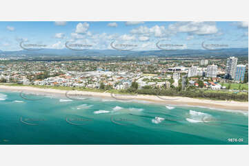 Aerial Photo Mermaid Beach QLD Aerial Photography