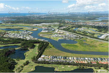 Aerial Photo Hope Island QLD Aerial Photography