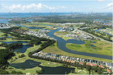 Aerial Photo Hope Island QLD Aerial Photography