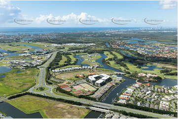 Aerial Photo Hope Island QLD Aerial Photography