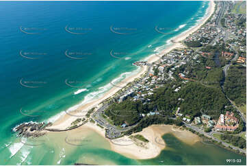 Aerial Photo Currumbin QLD Aerial Photography