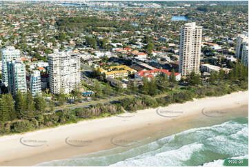 Aerial Photo Burleigh Heads QLD Aerial Photography