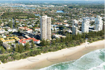 Aerial Photo Burleigh Heads QLD Aerial Photography