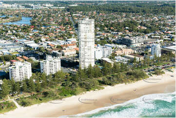 Aerial Photo Burleigh Heads QLD Aerial Photography