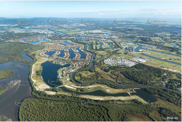 Aerial Photo Oyster Cove Helensvale QLD Aerial Photography