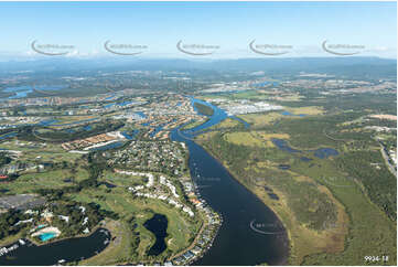 Aerial Photo Hope Island QLD Aerial Photography