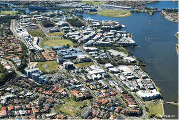 Aerial Photo Varsity Lakes QLD Aerial Photography