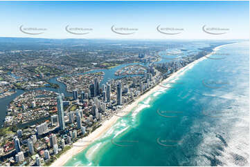 Aerial Photo Surfers Paradise QLD Aerial Photography