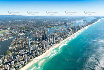 Aerial Photo Surfers Paradise QLD Aerial Photography