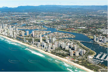 Aerial Photo Main Beach QLD Aerial Photography