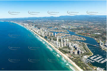 Aerial Photo Main Beach QLD Aerial Photography