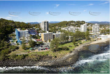 Aerial Photo Burleigh Heads QLD Aerial Photography