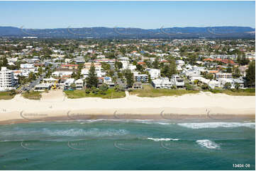 Aerial Photo Mermaid Beach QLD Aerial Photography