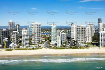 Aerial Photo Main Beach QLD Aerial Photography