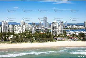 Aerial Photo Main Beach QLD Aerial Photography