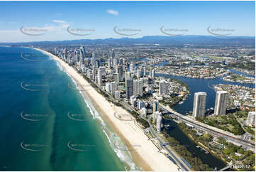 Aerial Photo Surfers Paradise QLD Aerial Photography