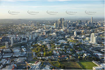 Aerial Photo Bowen Hills QLD Aerial Photography