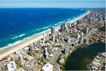 Aerial Photo Surfers Paradise QLD Aerial Photography