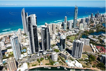 Aerial Photo Surfers Paradise QLD Aerial Photography