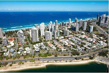 Aerial Photo Main Beach QLD Aerial Photography