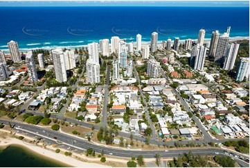 Aerial Photo Main Beach QLD Aerial Photography