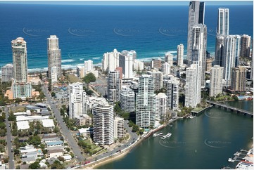 Aerial Photo Surfers Paradise QLD Aerial Photography