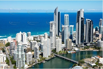 Aerial Photo Surfers Paradise QLD Aerial Photography