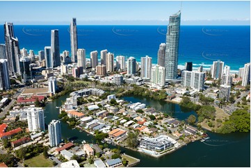 Aerial Photo Surfers Paradise QLD Aerial Photography