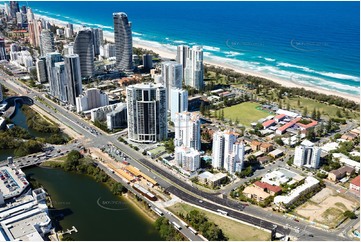 Aerial Photo Broadbeach QLD Aerial Photography