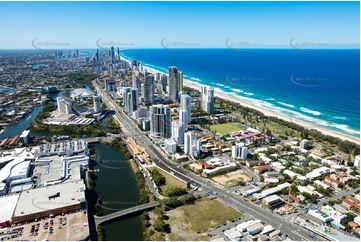 Aerial Photo Broadbeach QLD Aerial Photography