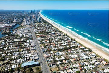 Aerial Photo Mermaid Beach QLD Aerial Photography