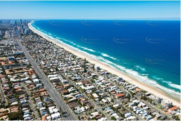 Aerial Photo Mermaid Beach QLD Aerial Photography