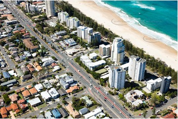 Aerial Photo Burleigh Heads QLD Aerial Photography